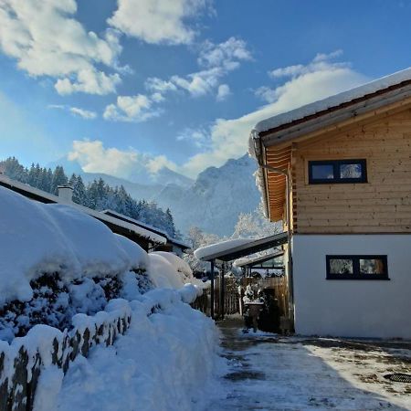 Appartamento Holznest - Dein Urlaub Im Gemuetlichen Holzhaus Schönau am Königssee Esterno foto