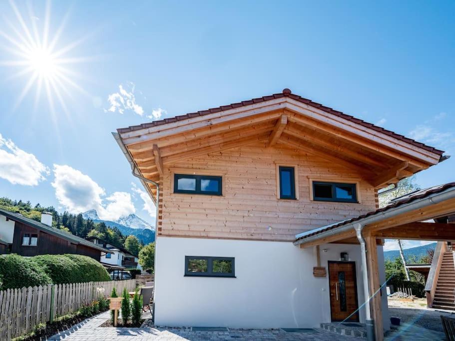 Appartamento Holznest - Dein Urlaub Im Gemuetlichen Holzhaus Schönau am Königssee Esterno foto